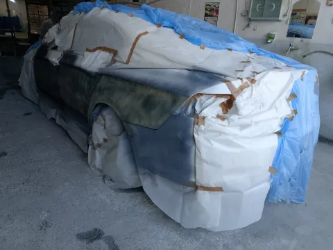 Passat boya öncesi yüzey hazırlığı ve maskeleme